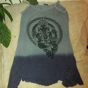 Ombre Ganesh Tunic Tank
